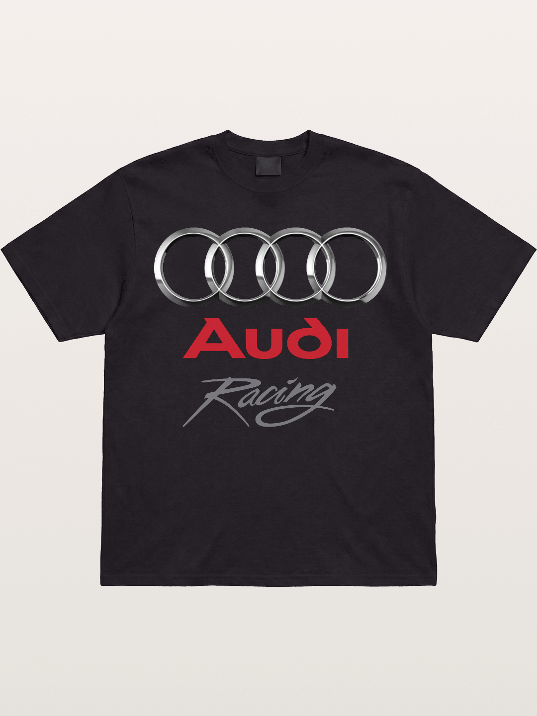Audi Racing Four Rings Logo Gildan T-shirt