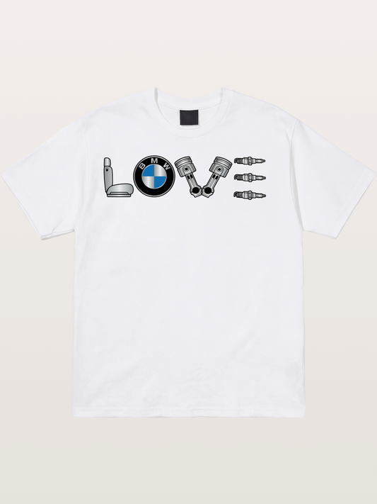 BMW Engine Parts Diagram Cotton T-shirt