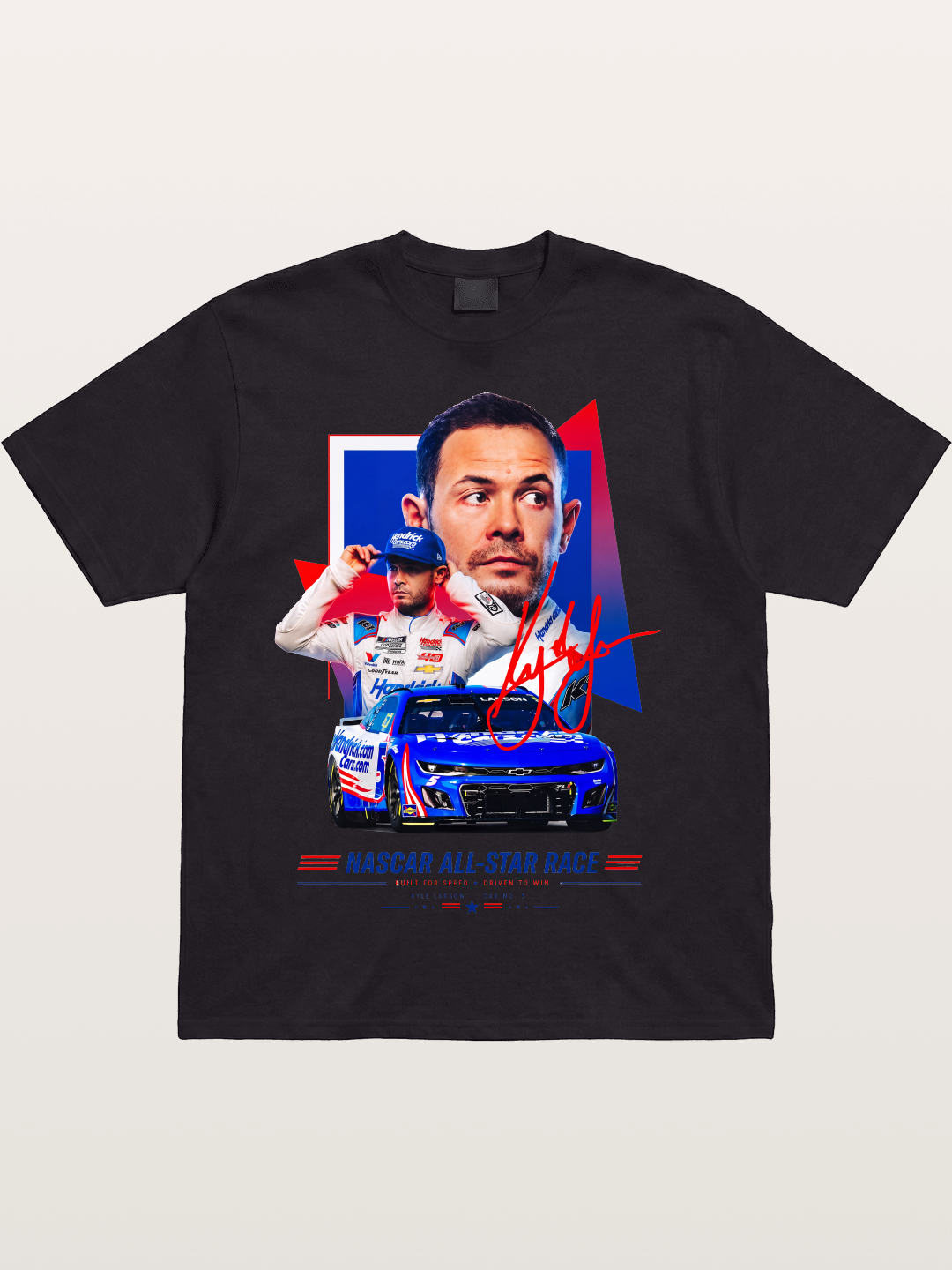 Kyle Larson NASCAR All-Star Graphic Cotton T-shirt