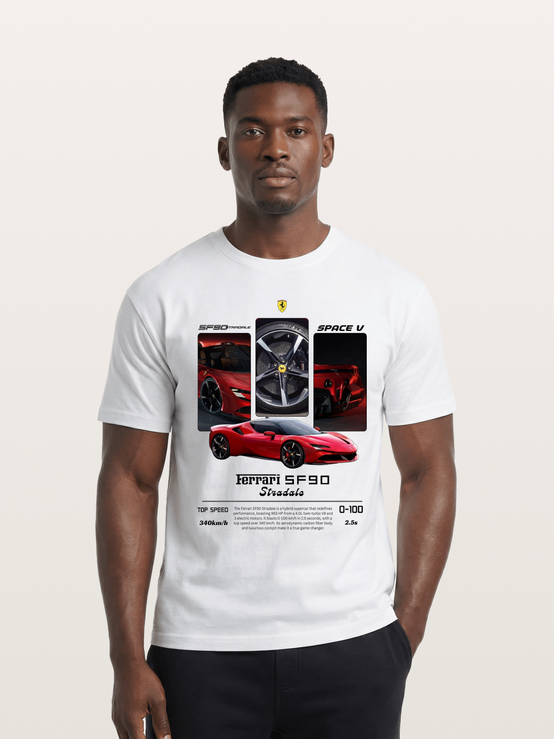 Spec Sheet Cotton T-shirt