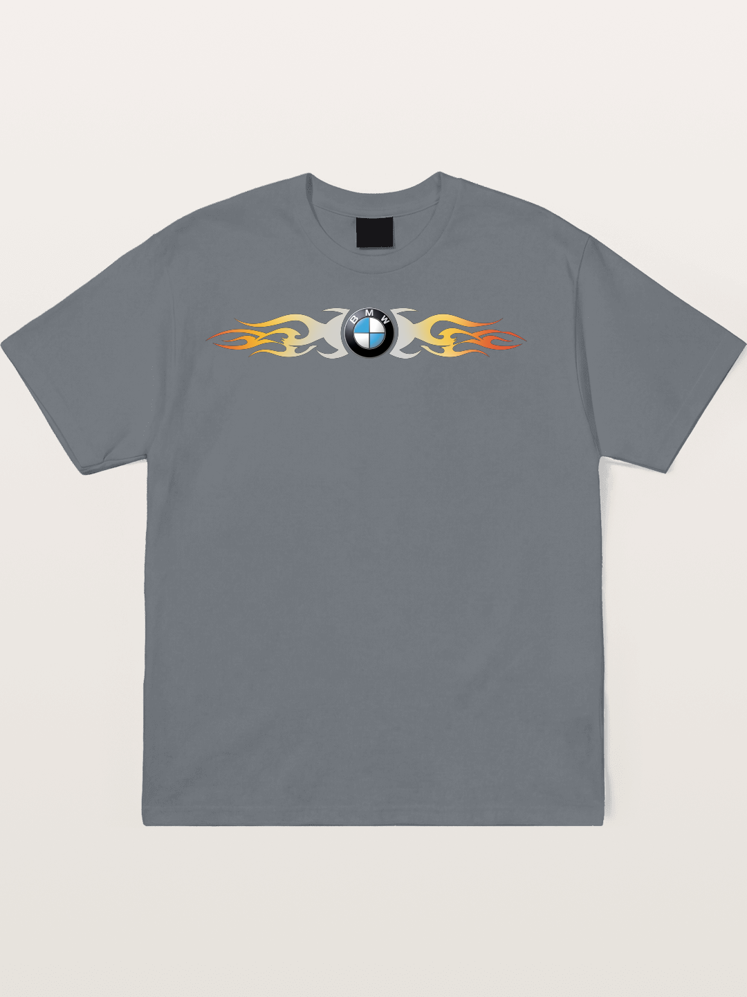 BMW Roundel Flame Stripe Cotton T-shirt