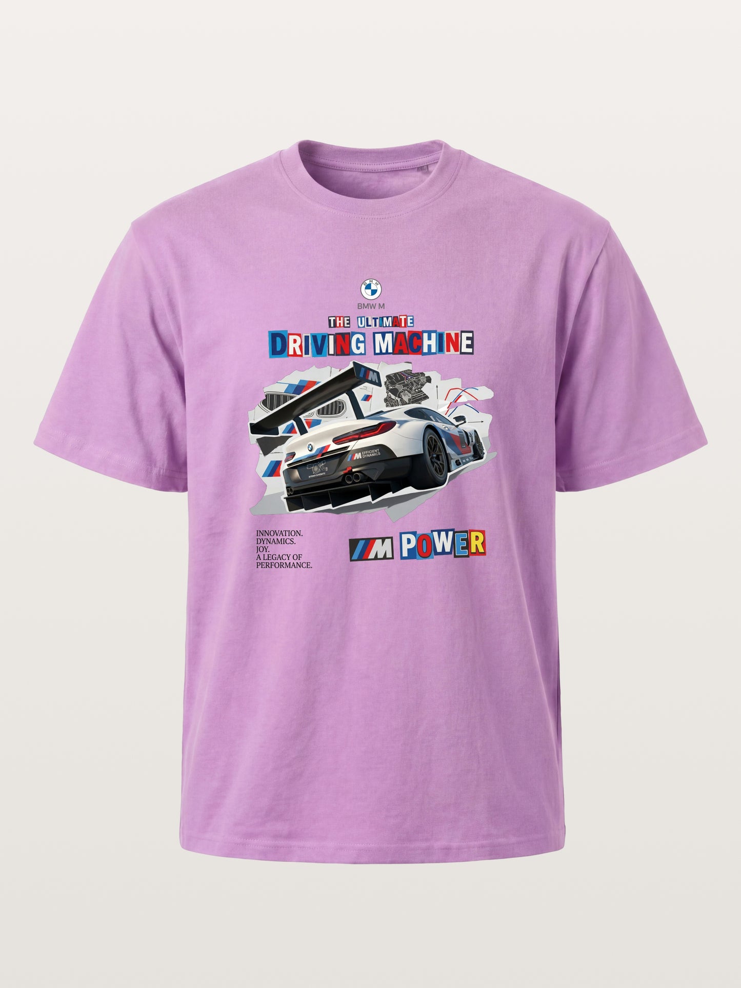 BMW M Power Race Car Art Gildan T-shirt