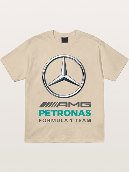 F1 Mercedes Petronas Team Logo Gildan T-shirt