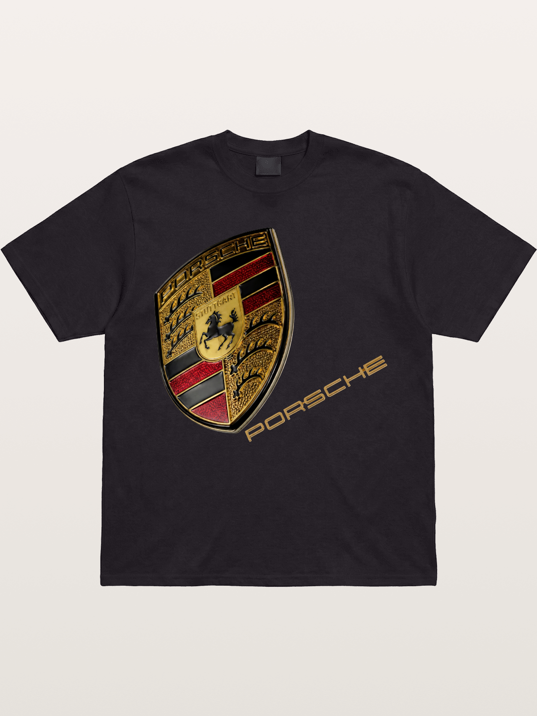 Porsche Classic Emblem Art Gildan T-shirt