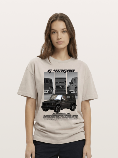 Mercedes G-Wagon Multi Angle View Cotton T-shirt