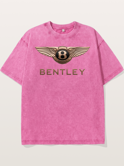 Bentley Winged B Emblem Washed T-shirt