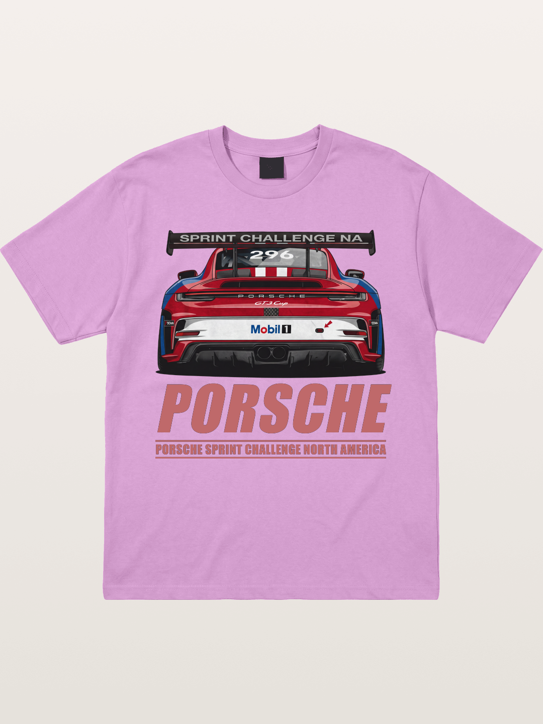 Porsche 911 Sprint Challenge Rear Gildan T-shirt