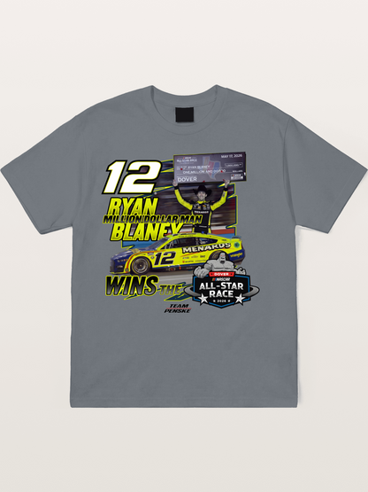 Ryan Blaney 2026 All-Star Race Win Cotton T-shirt