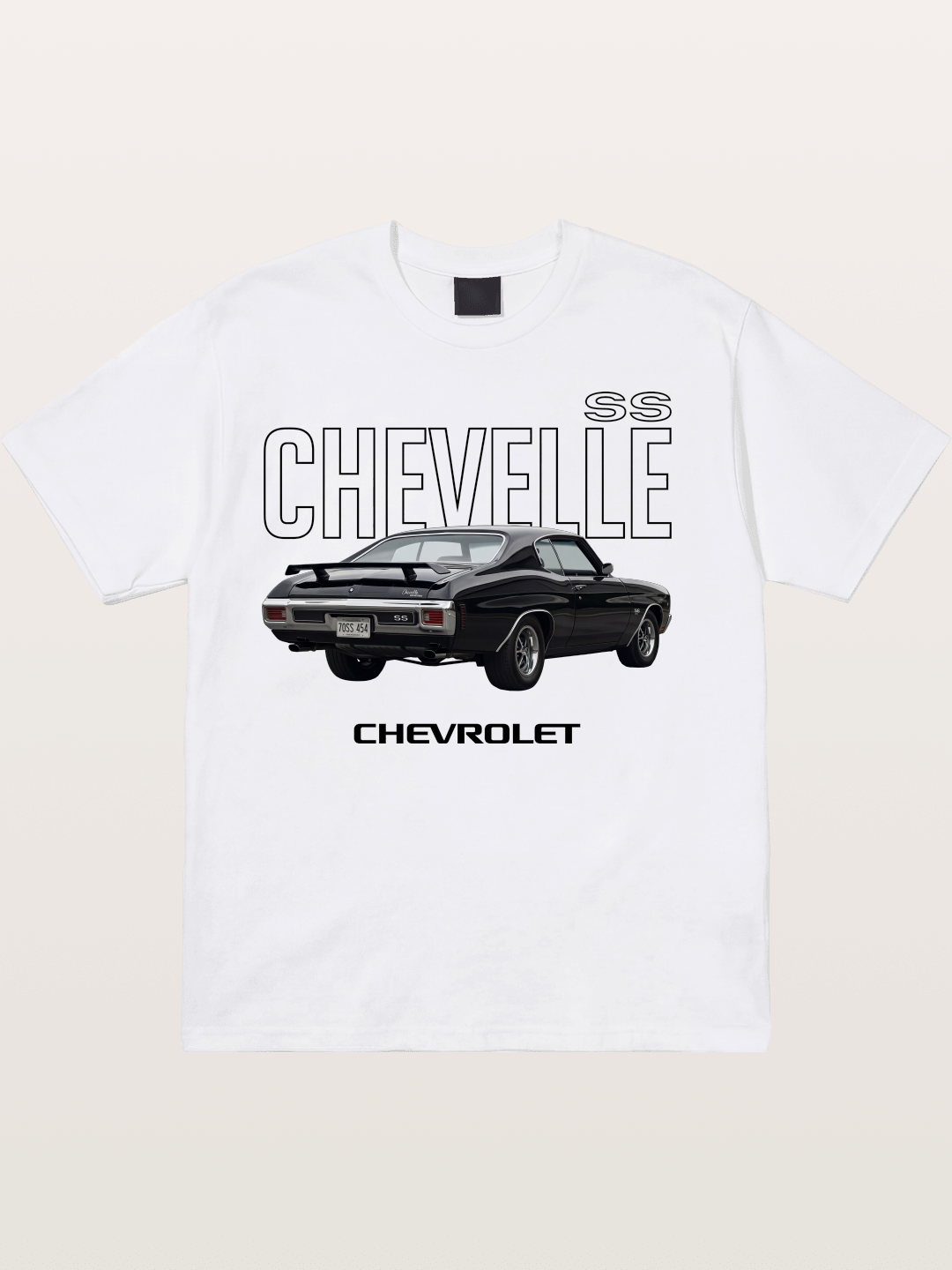 Black Muscle Cotton T-shirt