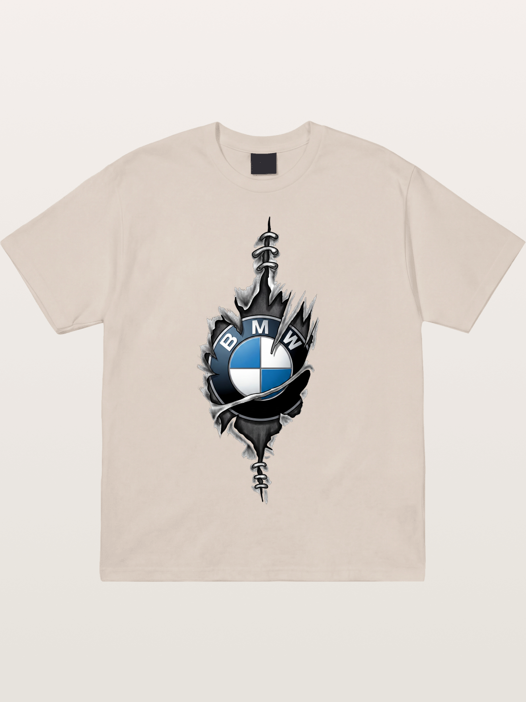 BMW Thorn Wreath Emblem Art Cotton T-shirt