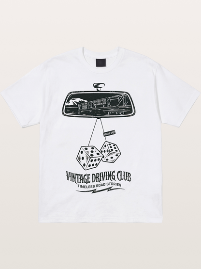 Vintage Drive Club Cotton T-shirt