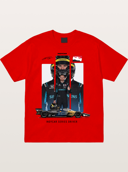 #27 IndyCar Driver Kyle Kirkwood Cotton T-shirt