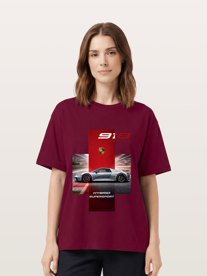 Porsche 918 Spyder Hybrid Supersport Gildan T-shirt