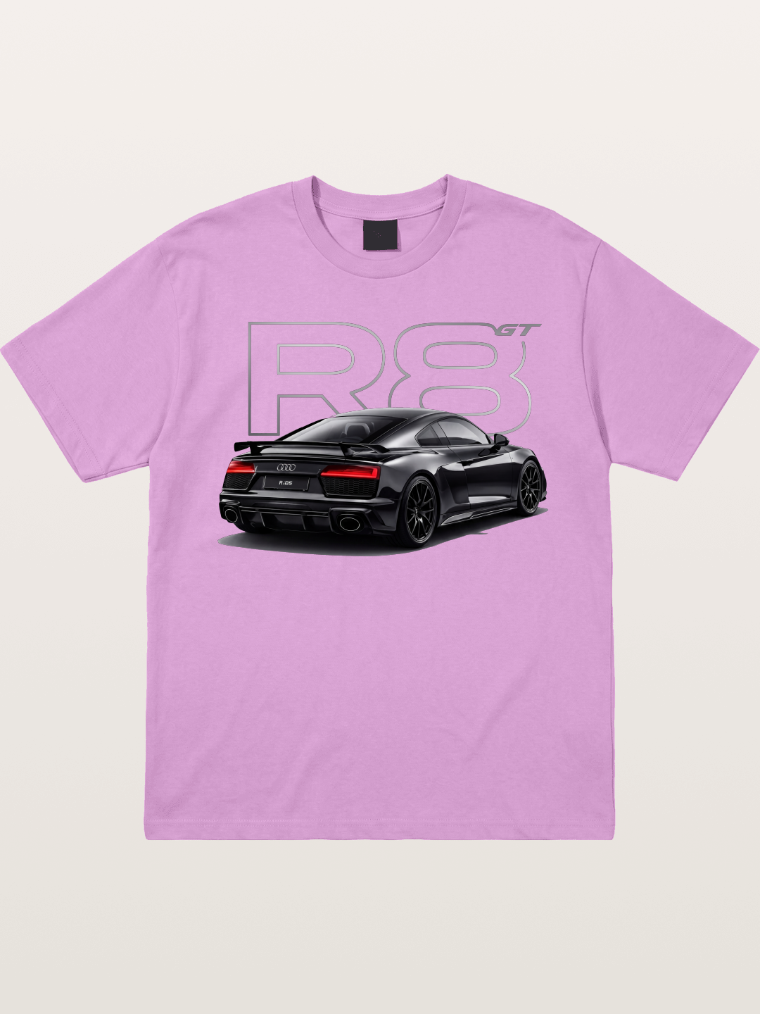 Audi R8 GT Black Rear End Gildan T-shirt