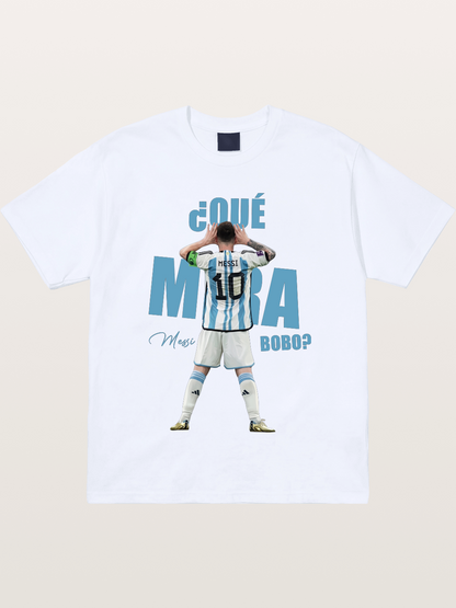 Messi ?Qu¨¦ Mir¨¢ Bobo Argentin Gildan T-shirt