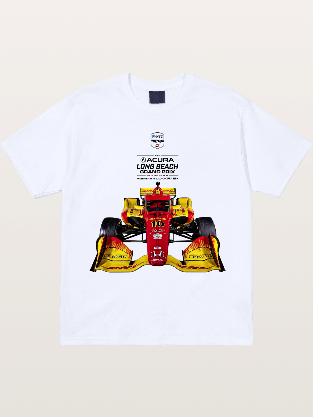 Palou #10 Long Beach Champion Gildan T-shirt