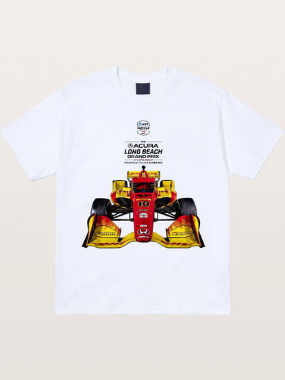 Palou #10 Long Beach Champion Gildan T-shirt