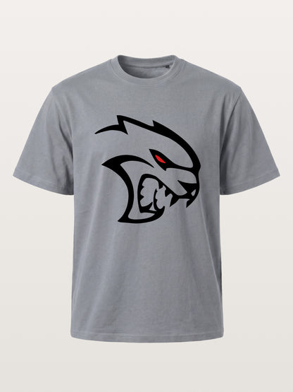 Hellcat Devil Face Silhouette Gildan T-shirt