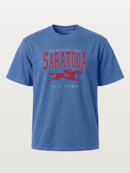 Saratoga Vintage Horse Silhouette Gildan T-shirt