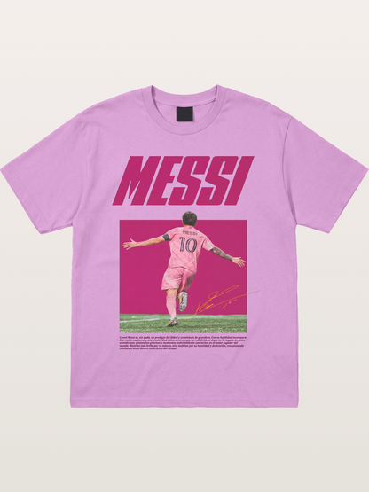 Messi Inter Miami Pink Kit Gildan T-shirt
