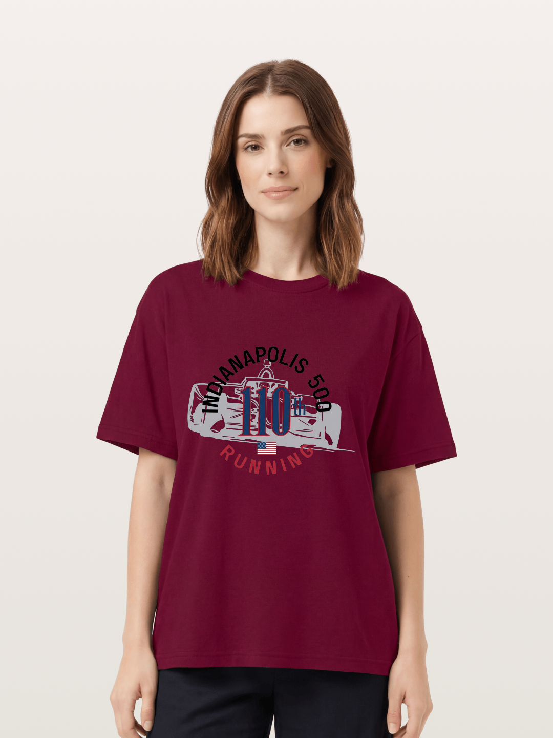 Indy 500 110th Anniversary Emblem Gildan T-shirt