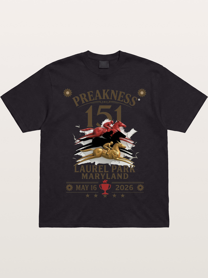 Preakness 151 Laurel Park Print Gildan T-shirt