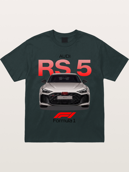 Audi RS5 F1 Inspired Poster Gildan T-shirt