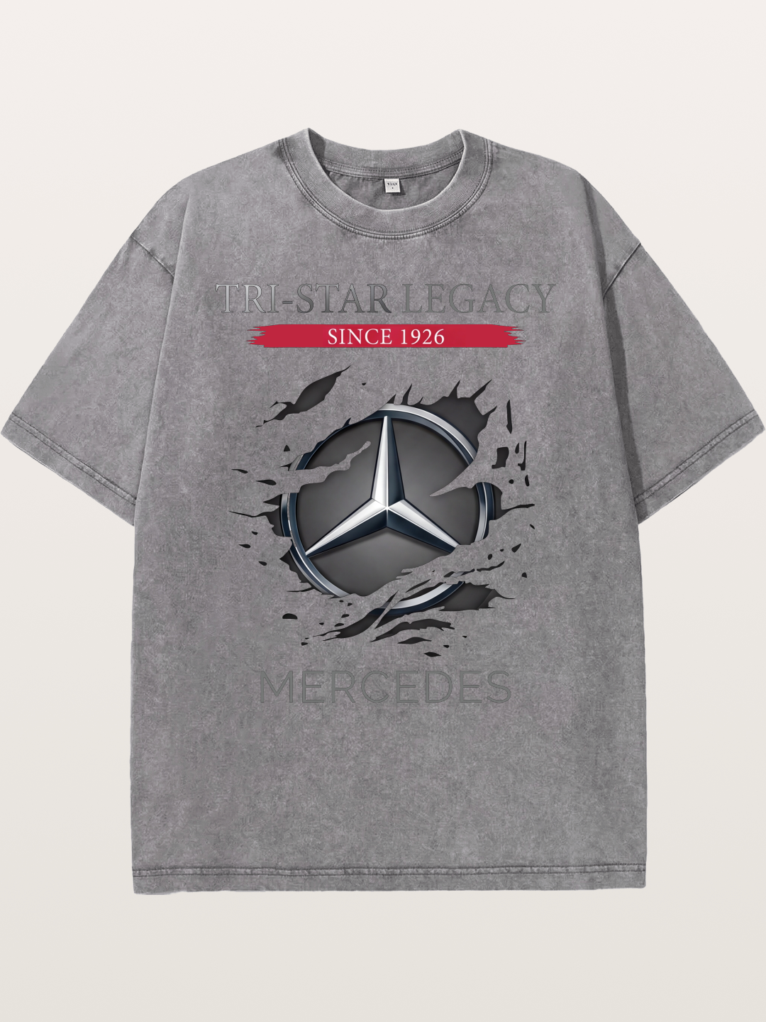 Mercedes 1926 Tear Logo Washed T-shirt