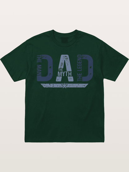 Dad The Man The Myth Legend Gildan T-shirt