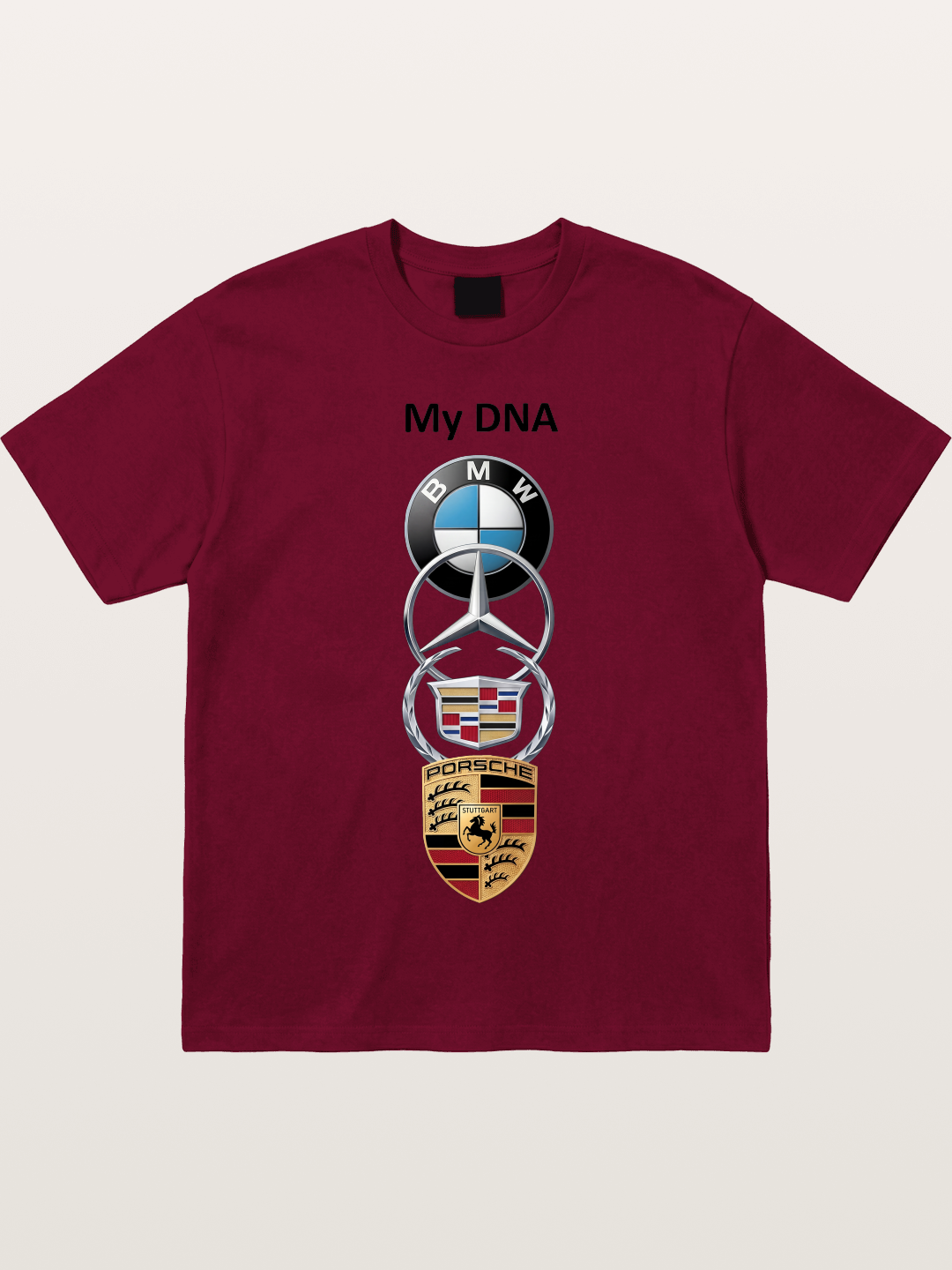 Luxury Car Logos Stack Art Gildan T-shirt