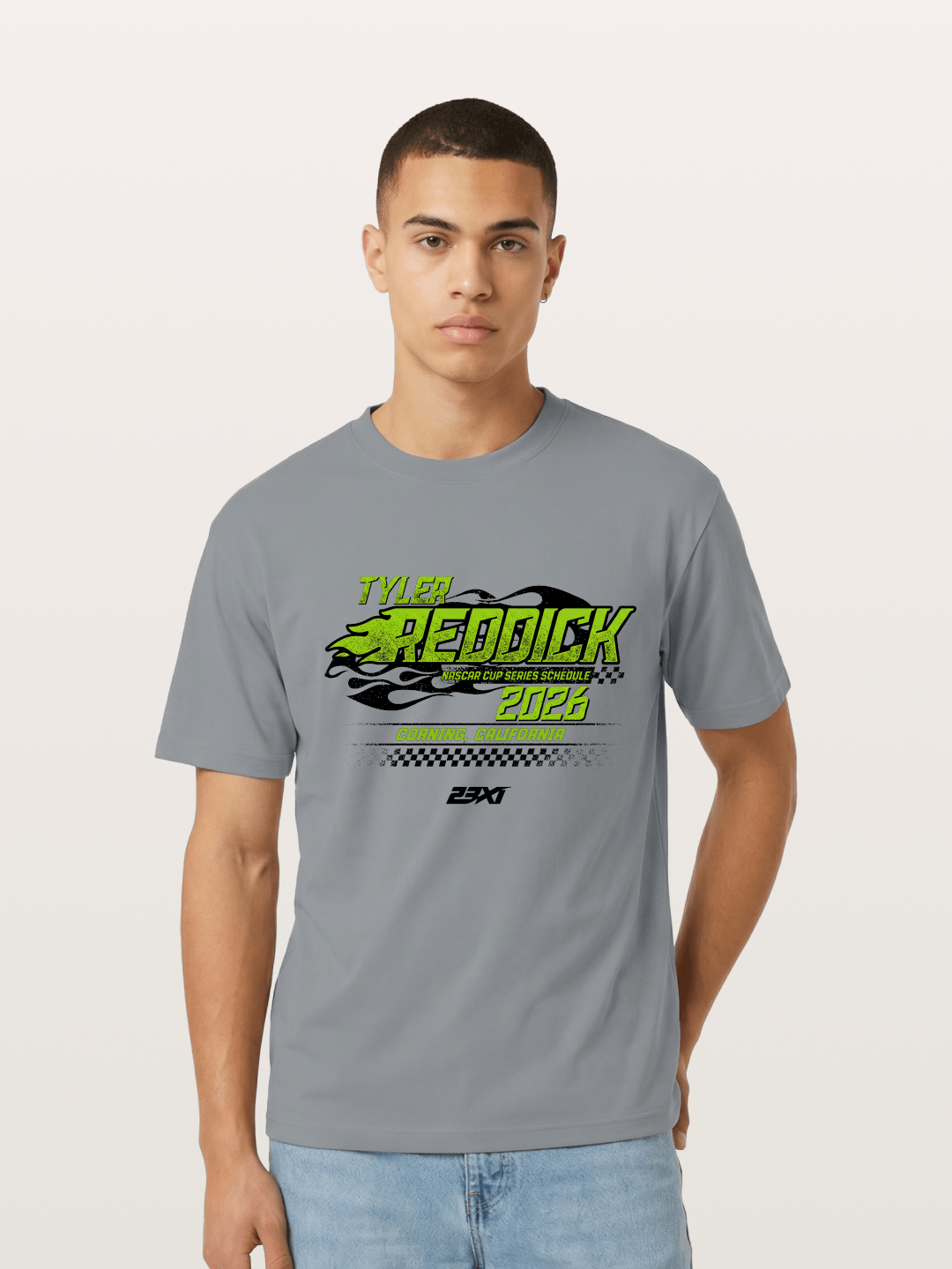 Tyler Reddick 2026 NASCAR Schedule Art Gildan T-shirt