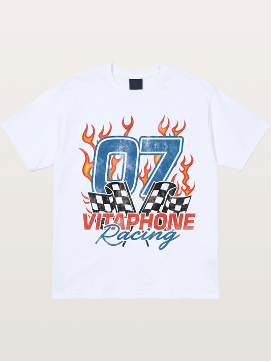 07 Racing Flame Gildan T-shirt