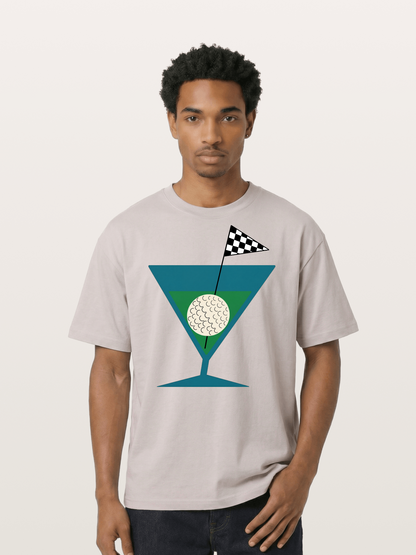 Golf Martini Cotton T-shirt