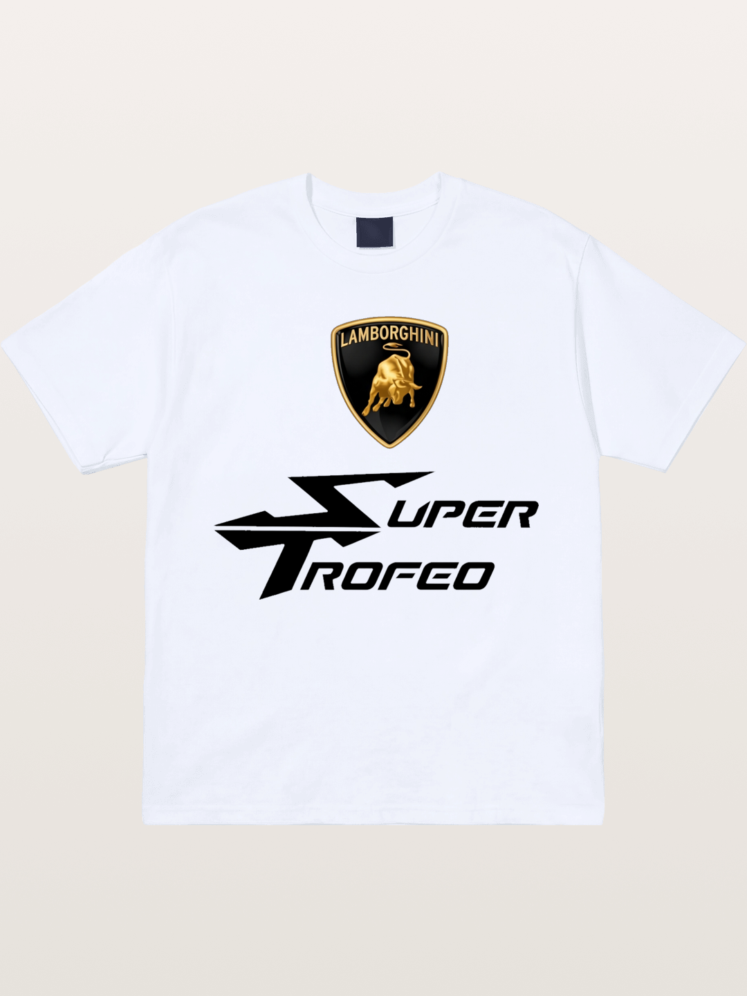 Lamborghini Super Trofeo Emblem Set Gildan T-shirt