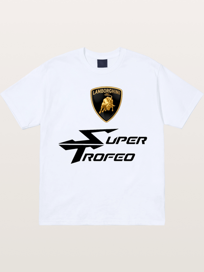 Lamborghini Super Trofeo Emblem Set Gildan T-shirt