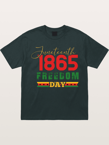 Juneteenth 1865 Freedom Day Gildan T-shirt