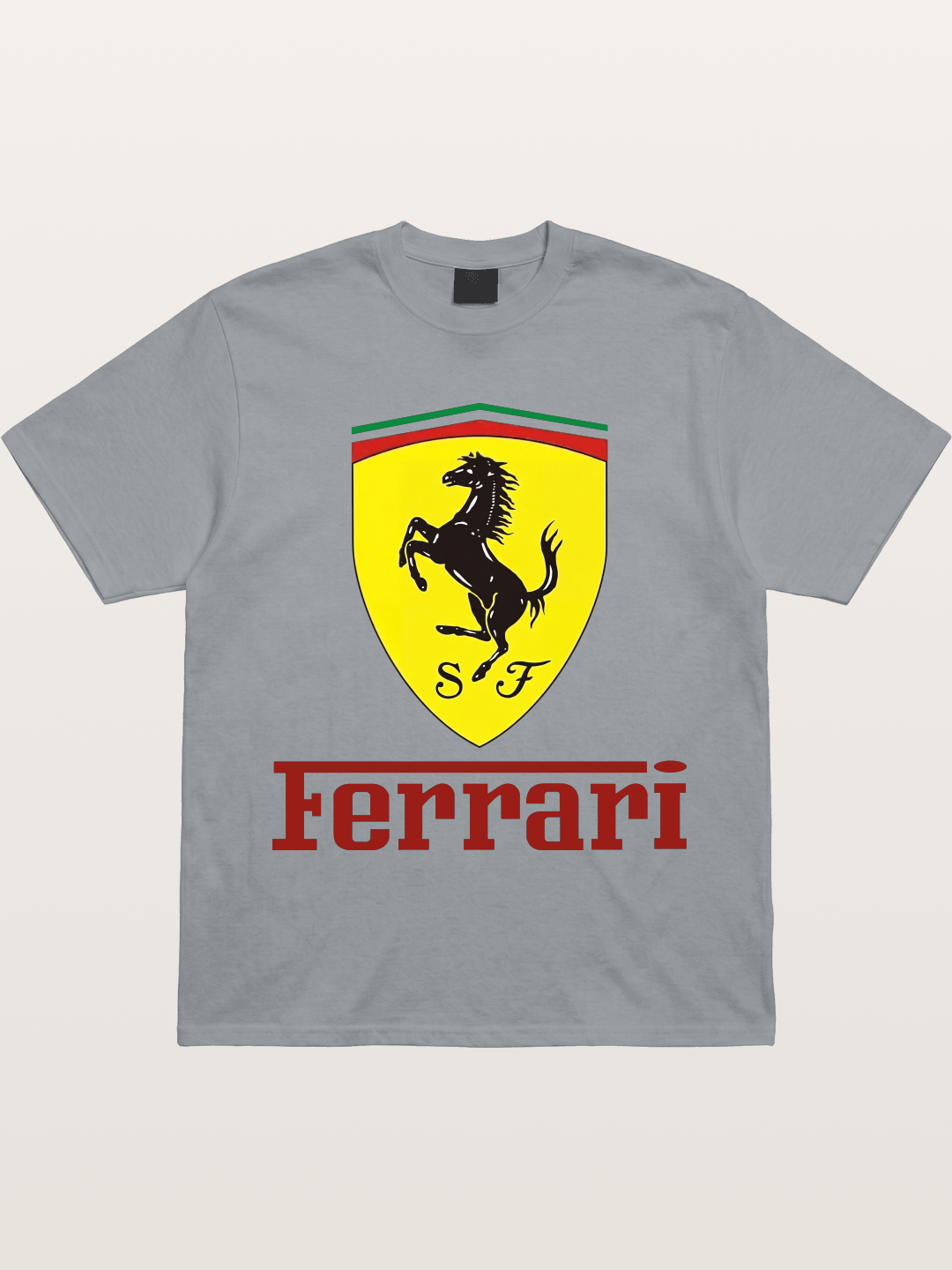 Ferrari Prancing Horse Shield Gildan T-shirt