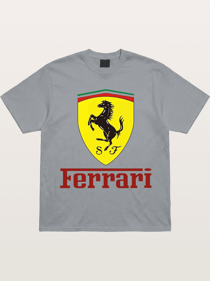 Ferrari Prancing Horse Shield Gildan T-shirt
