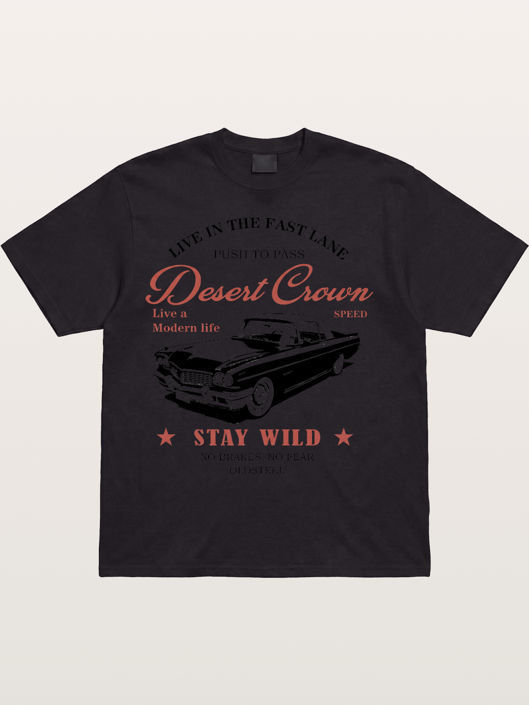 Desert Crown Cotton T-shirt