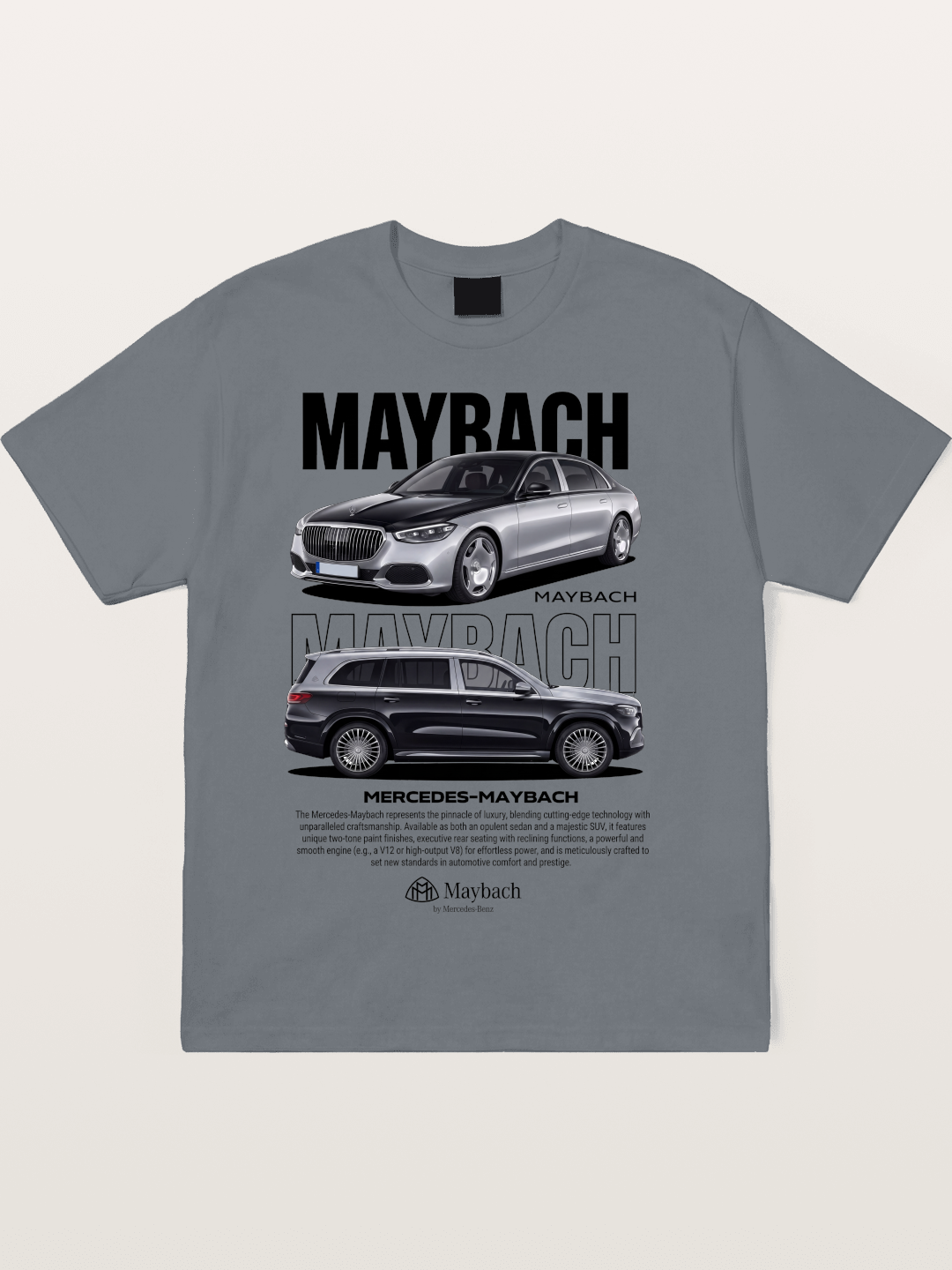 Mercedes Maybach Auto Design Cotton T-shirt