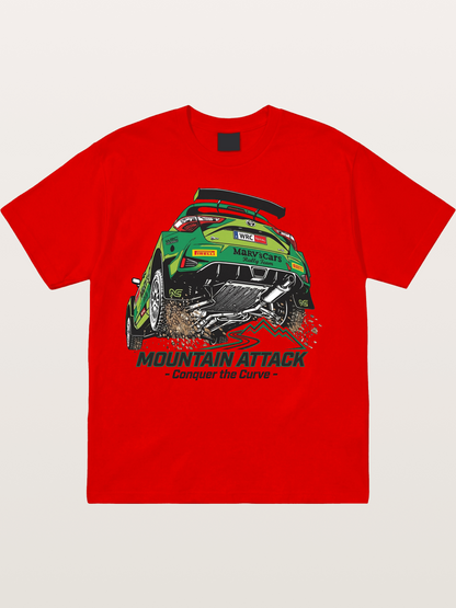 Curve Attack Cotton T-shirt