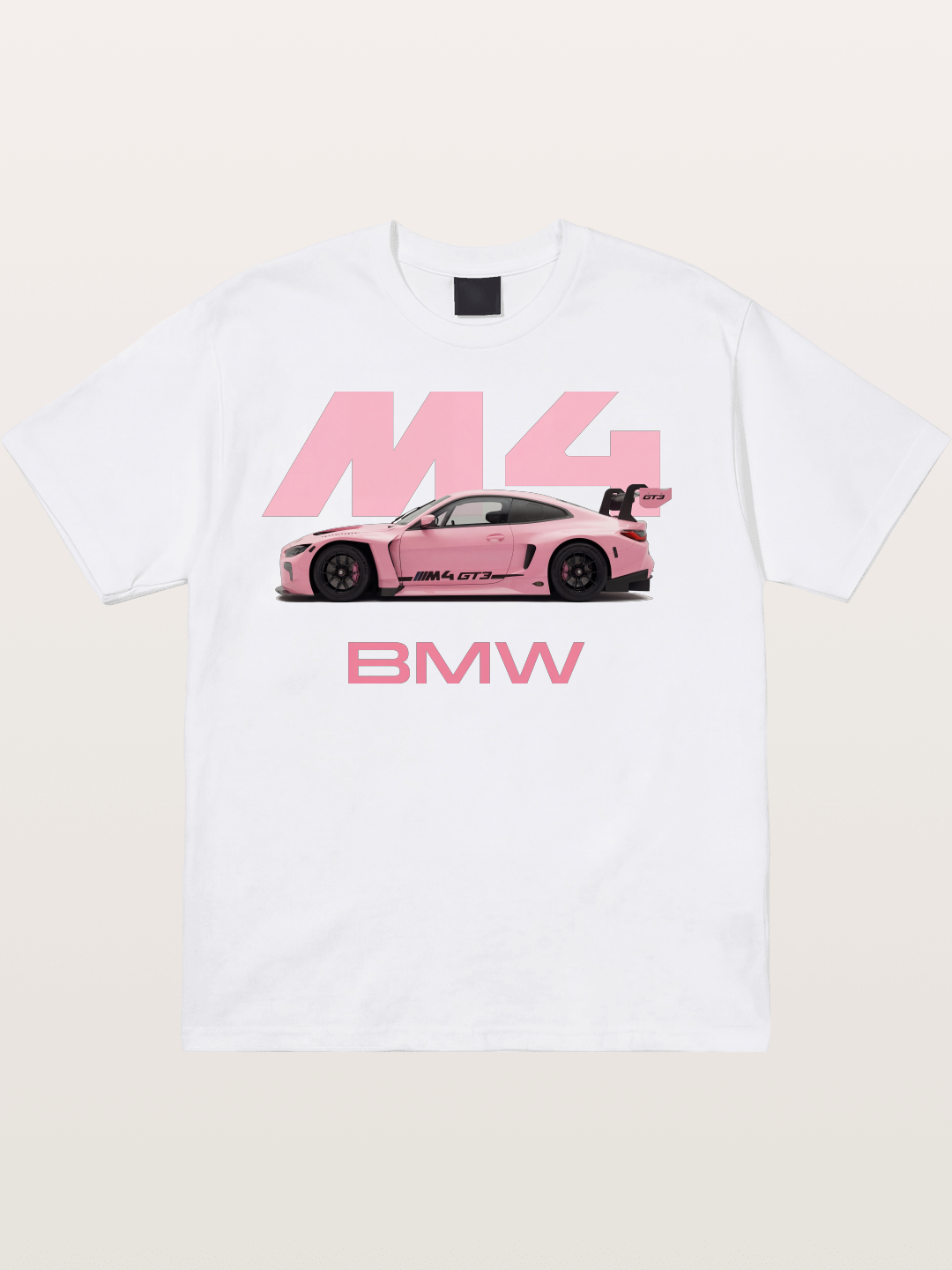 M4 Pink Cotton T-shirt