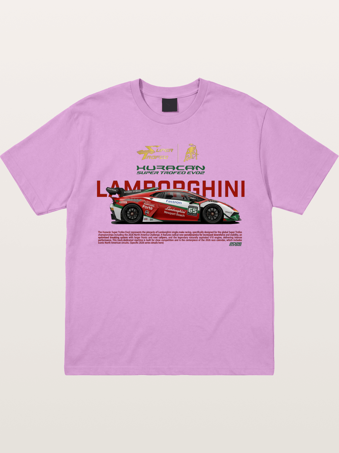 Lamborghini Huracan EVO2 Race Livery Gildan T-shirt
