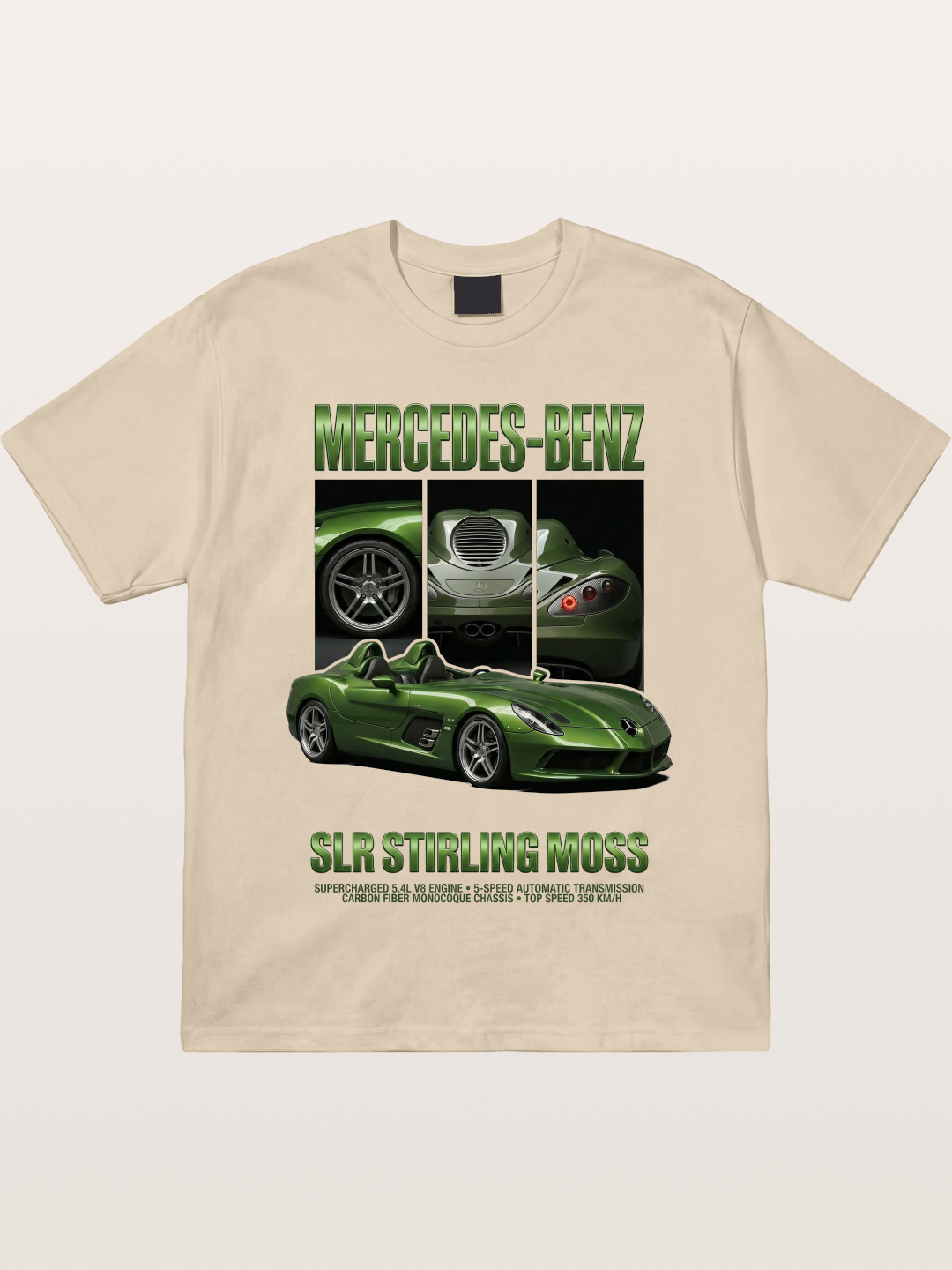 Mercedes SLR Stirling Moss Art Gildan T-shirt