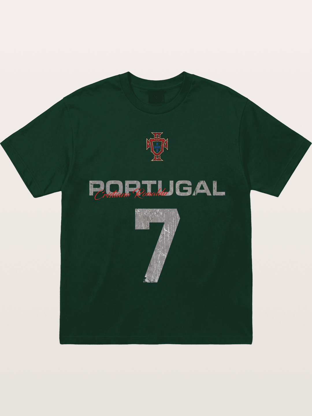 Portugal Ronaldo 7 Jersey Gildan T-shirt