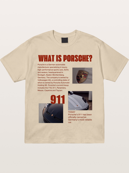 Porsche 911 Information Layout Gildan T-shirt