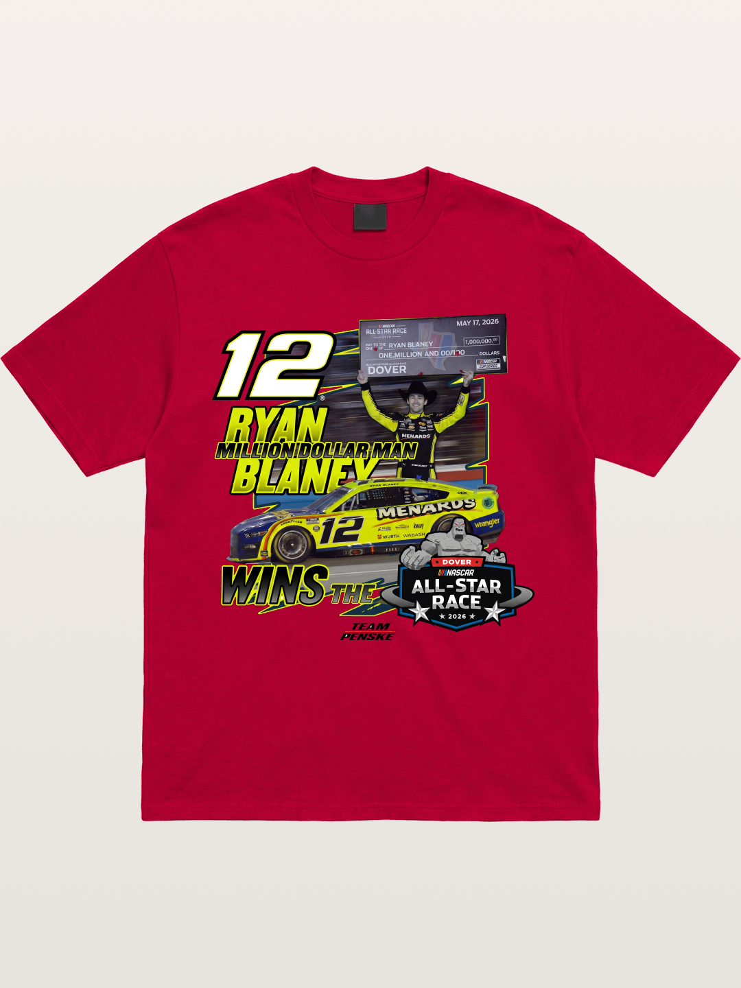 Ryan Blaney 2026 All-Star Race Win Gildan T-shirt
