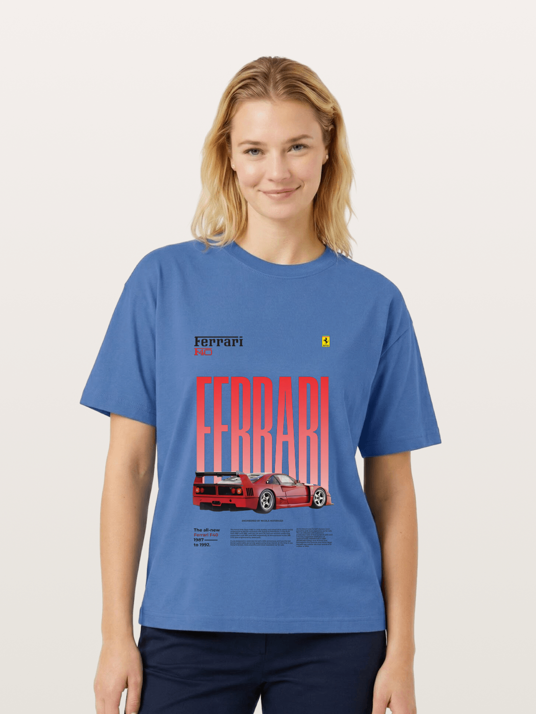 Gradient Red Gildan T-shirt