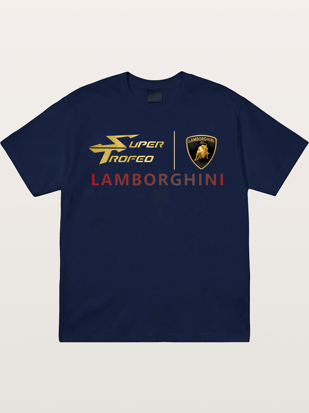 Lamborghini Super Trofeo Logo Gildan T-shirt