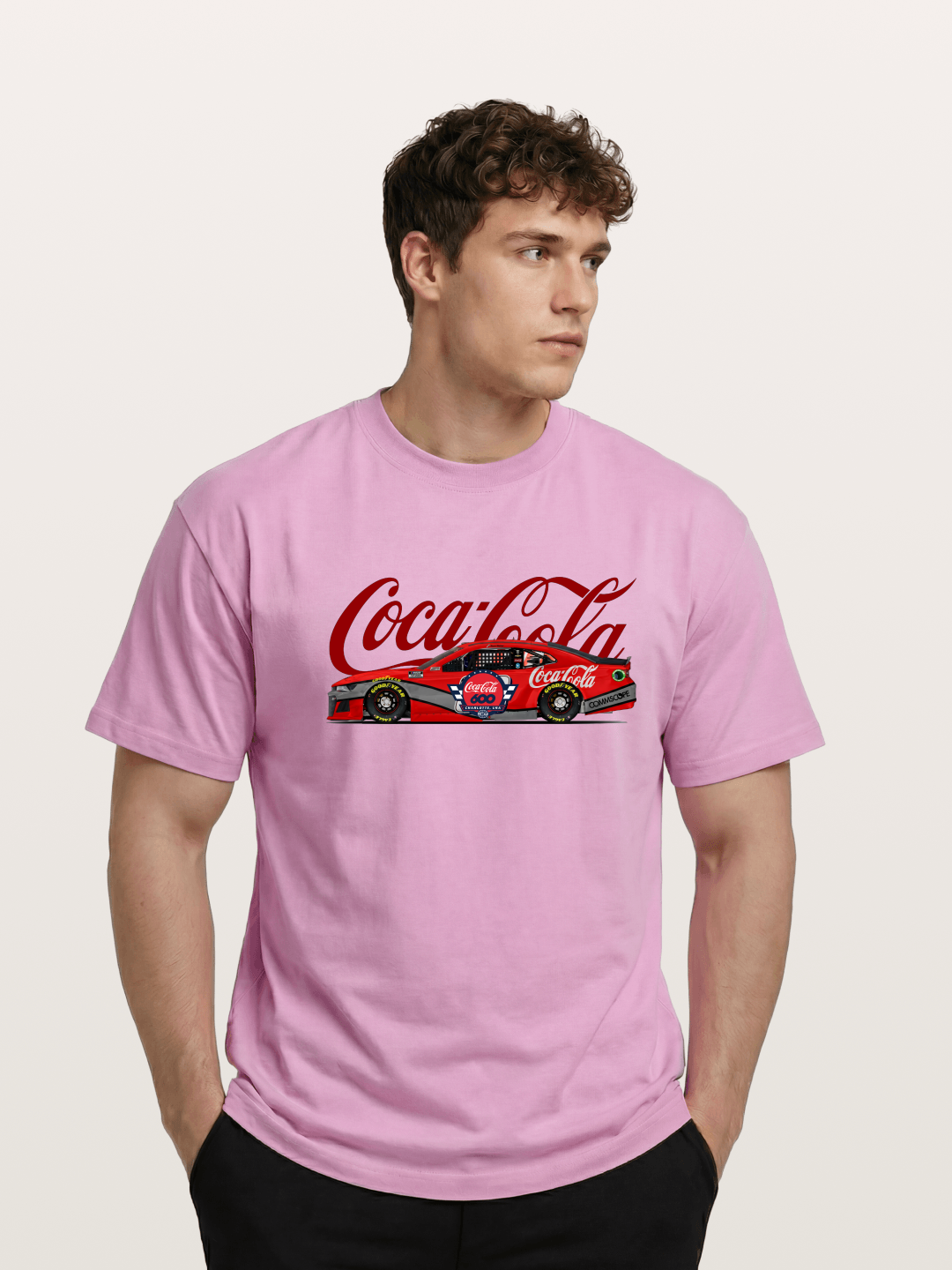 Coca-Cola 600 NASCAR Race Car Gildan T-shirt